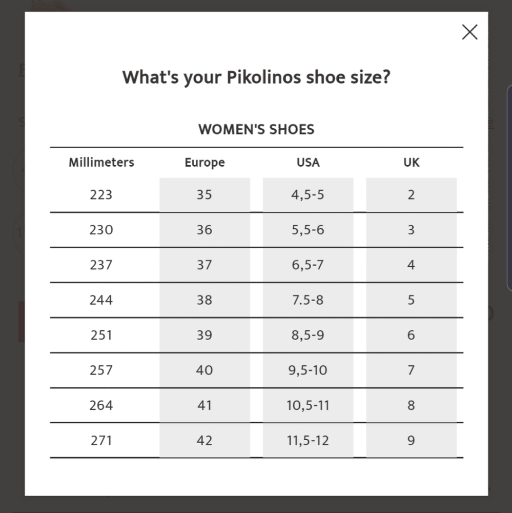 Pikolinos minimalist comfort calabria shoe… - Picture 8 of 10
